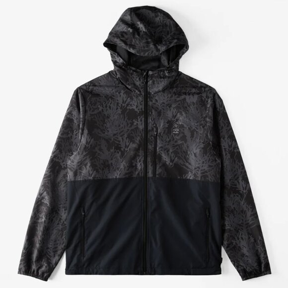 Billabong x Coral Gardeners Restore Windbreaker Size Small New NWT - Picture 2 of 10